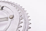 Nervar fluted 3-Arm Cottered chromed steel Crankset with 52/42 Teeth and 170 mm length from the 1970s - 1980s