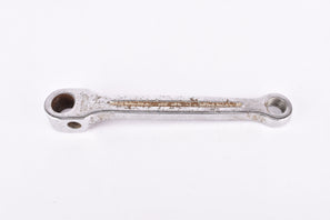 Agrati Kids / Junior cottered chromed steel left crankarm in 145 mm