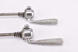 Campagnolo pre cpsc quick release set Record / Super Record, #1001/3 & #1006/8 front and rear Skewer for 100 / 126 mm 1970s