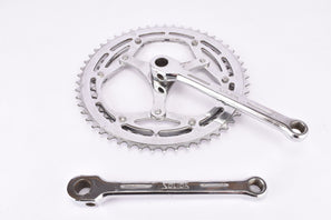 Solida 3-Arm Cottered chromed steel Crankset with 53/44 Teeth and 170 mm length from the 1970s - 1980s