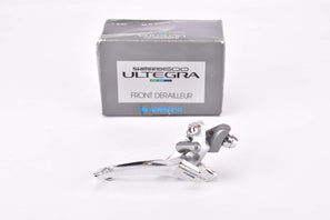 NOS/NIB Shimano 600 Ultegra Tricolor #FD-6400 braze-on Front Derailleur from 1987