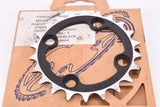 NOS Black Specialites TA C116 (Shimano XTR compatible) 4-arm 9-speed chainring with 22 teeth and 64 BCD