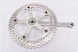 Ofmega Gran Premio #1200 drillum Crankset with drilled chainring in 54/42 and 170mm with italian Bottom Bracket from the 1970s - 1980s