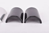 VeloOrange Alloy Handlebar Shims for 31.8 to 25.4mm (Two Piece), silver, black
