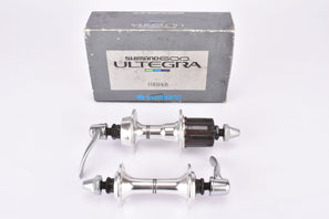 NOS Shimano 600 Ultegra #HB-6400 and #FH-6401 7-speed Uniglide (UG) and Hyperglide (HG) hubset with 36 holes from 1990