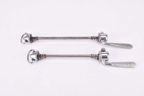Campagnolo pre cpsc quick release set Record and Super Record, #1001/3 and #1006/8 front and rear Skewer from the 1950s - 1970s