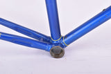 Dark Blue (Baikalblauw) Gazelle Champion Mondial A-Frame vintage road bike steel frame set set in 58 cm (c-t) / 56 cm (c-c) with Reynolds 531 tubing and Campagnolo dropouts from 1975 ~ 1976