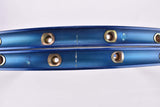 NOS Fir SC 170 blue anodized Clincher Rim Set in 28"/622mm (700C) with 32 holes