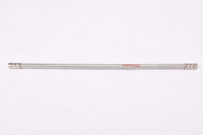 NOS clear silver Shimano Outer Gear shifting derailleur Cable Casing (Housing) with Both Caps in 180mm lenght from the 1980s