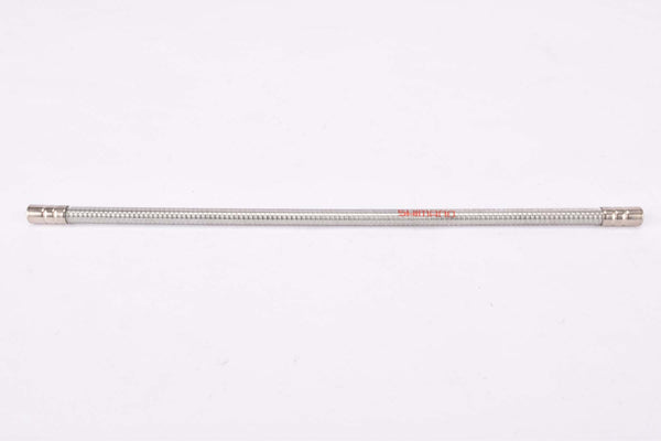 NOS clear silver Shimano Outer Gear shifting derailleur Cable Casing (Housing) with Both Caps in 180mm lenght from the 1980s