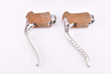 NOS/NIB Weinman Type 506 (500A) Caliper Brake Set with quick release  and  drilled Brake Lever with brown hoods (#144-1)  from the 1980s