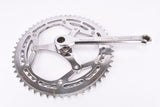 Solida 3-Arm Cottered chromed steel Crankset with 53/44 Teeth and 170 mm length from the 1970s - 1980s