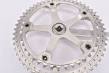 Ofmega Gran Premio #1200 drillum Crankset with drilled chainring in 54/42 and 170mm with italian Bottom Bracket from the 1970s - 1980s