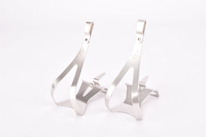 NOS Campagnolo #0110056 Alloy Toe Clips in size M from the 1980s