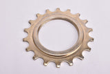 NOS Suntour Pro Compe #4 5-speed and 6-speed Cog, golden steel Freewheel Sprocket threaded on the inside with 18 teeth from the 1970s - 1980s
