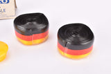 NOS Benotto Cello german flagged handlebar tape in black, red and yellow