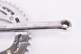 Solida 3-Arm Cottered chromed steel Crankset with 53/44 Teeth and 170 mm length from the 1970s - 1980s