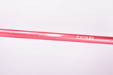 Pink Gazelle Formula Race vintage steel road bike frame set in 56 cm (c-t) / 54 cm (c-c) with Reynolds 501 tubing and Gazelle dropouts from 1989 ~ 1990