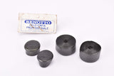 NOS black Benotto Cello handlebar tape with Benotto bar end plugs