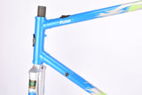 Silver and Blue Koga-Miyata Flyer frame set in 56 cm (c-t) / 54.5 cm (c-c) with Koga-Miyata Hardlite FM-1 Sprial Spline and Hi-Manga HM-2 tubing from 1989