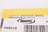 NOS Mavic SSC #M40410 Abrasive Rubber Block for Rim Maintenance from the 2000s