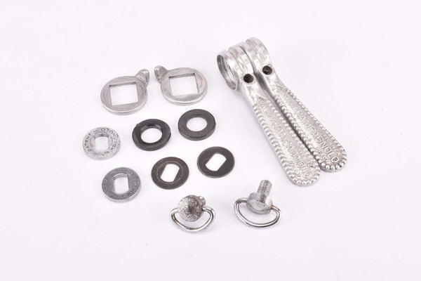 Campagnolo Record / Super Record #1014 (#1013/5 & #1013/6) braze-on Gear Lever Shifter Set from the 1970s