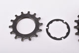 Shimano 600EX Arabesque 6-speed Uniglide (UG) Cassette with 14-24 teeth from 1982