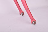 Pink Gazelle Formula Race vintage steel road bike frame set in 56 cm (c-t) / 54 cm (c-c) with Reynolds 501 tubing and Gazelle dropouts from 1989 ~ 1990