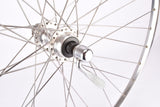 28" (700C) Wheelset with Mavic MA 2 Clincher Rims and Exage #HB-RM50 & #FH-HG50 7-speed Hubs from 1990 - new bike take off