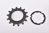 Shimano 600EX Arabesque 6-speed Uniglide (UG) Cassette with 14-24 teeth from 1982