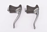 NOS Shimano 600 Ultegra #BL-6400 non aero brake lever set with black hoods from the 1980-90s