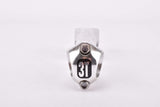 NOS Silver anodised 3TTT Mutant 1" ahead stem in size 110mm with 25.8 mm bar clamp size from the 1990s
