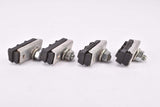 NOS Weinmann black 6-dot replacement brake pad set (4 pcs)