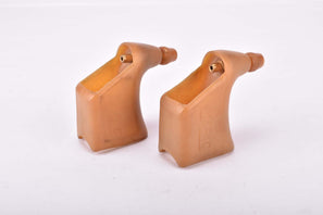 NOS Mafac Course Competititon #RME/p brown para Brake Lever Hoods from the 1970s - 1980s