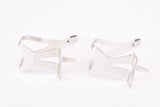 NOS Campagnolo #0110056 Alloy Toe Clips in size M from the 1980s