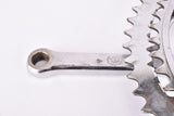 Solida 3-Arm Cottered chromed steel Crankset with 53/44 Teeth and 170 mm length from the 1970s - 1980s