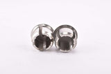NOS Rare! Silver Chrome 3ttt Olympia handlebar Barend end plugs