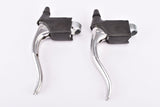 Universal Super mod. 68 Corsa single pivot brake calipers and mod. 61 Brake levers with black hoods from the 1960s - 1970s