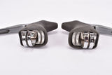 NOS Shimano 600 Ultegra #BL-6400 non aero brake lever set with black hoods from the 1980-90s