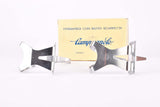 NOS/NIB Campagnolo Fermapiedi Toe Clips #0990/05 (#0F23-A) with Winged Logo in size medium with insert guides, from the 1980s