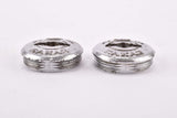 SR Sakae Ringyo chromed metal crank Dust Cap