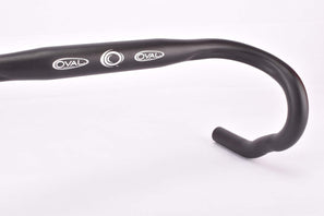 NOS black Oval Concepts single grooved ergonomical Handlebar in size 40cm (c-c) and 31.8mm clamp size from the 2000s