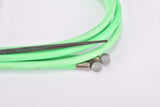 NOS Neon Green C.I. (Casiraghi Industrial) Kit Freno Mountainbike #4058 Brake Cable Set for front and rear Shimano type cantilver brake from the 1990s