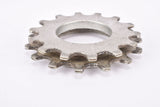 Maillard 700 Compact steel Freewheel Cog, threaded on inside, with 14/15 teeth from the 1980s