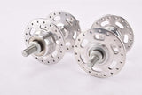 NOS Exceltoo (Super Competiton ?!) aluminum high flange hubset with english thread, 36 holes and solid axle from the 1960s - 1970s