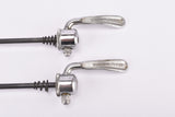 Shimano 600 #6100 / 600 EX Arabesque #6200 quick release set, front and rear Skewer for 100 / 126 mm from the 1970s - 1980s
