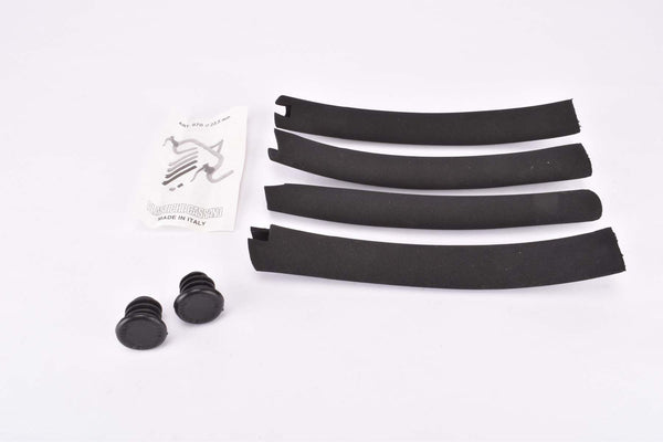 NOS black Plastiche Cassano Brevettato #Art. 870 road bike foam handlebar grips "Tape"