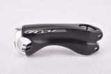 NOS black Cinelli Groove 1" and 1 1/8" ahead stem in size 100mm with 26.0mm bar clamp size