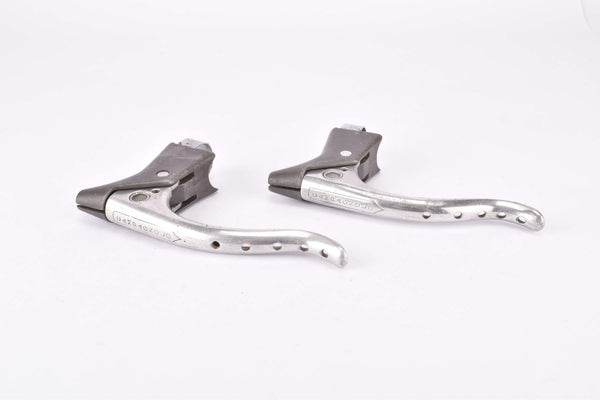 Custom drilled Campagnolo (Nuovo) Record Brake Lever set #2030 from the 1960s - 1980s
