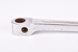 Agrati cottered chromed steel left crankarm in 170 mm